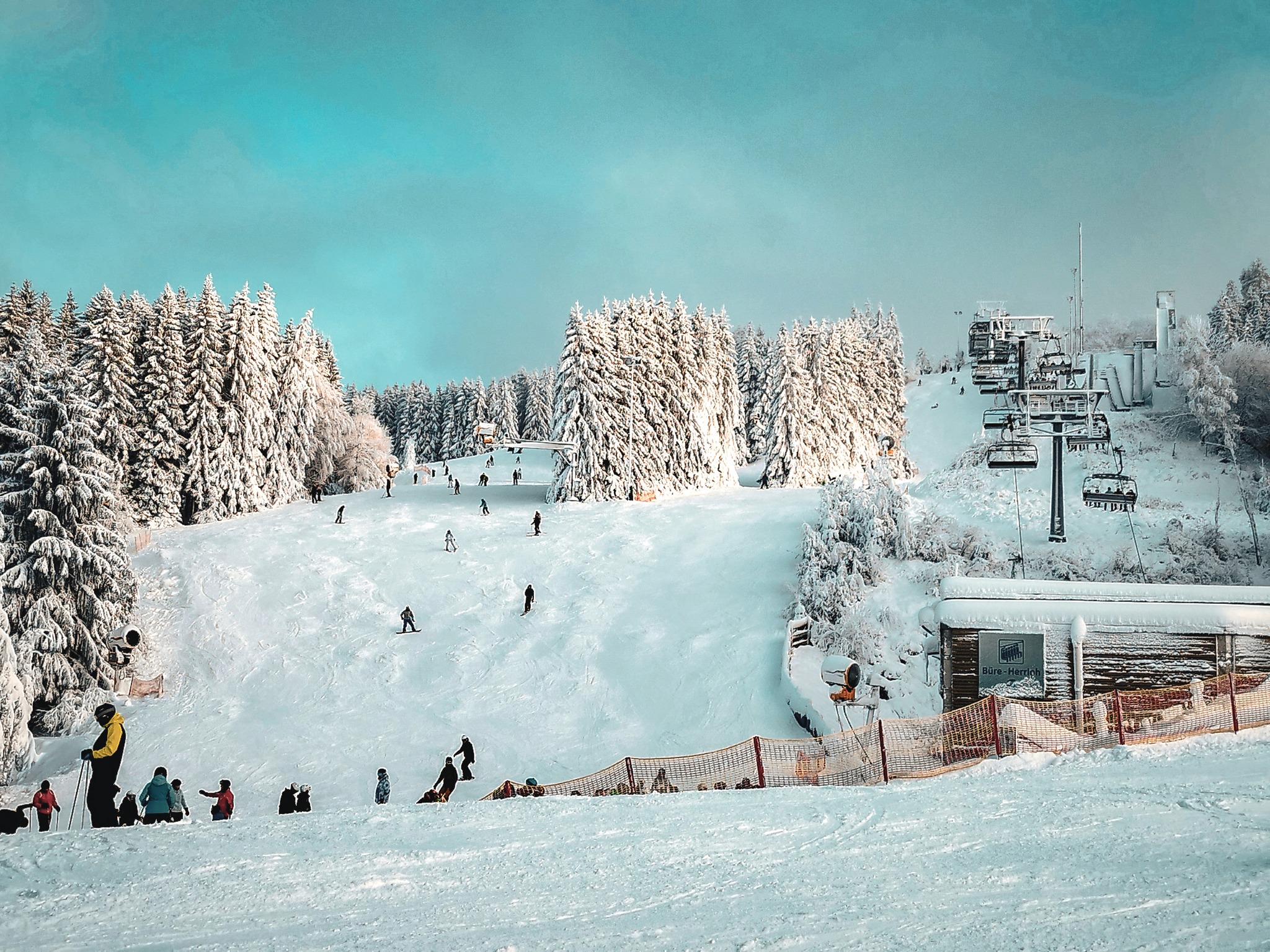 Fun op de pistes met collega's